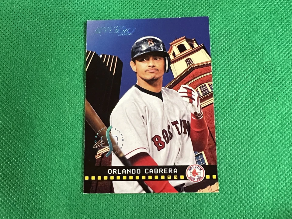 2004 Studio Proofs Platinum #271 Orlando Cabrera 01/10 Boston Red Sox - Image 1 of 1