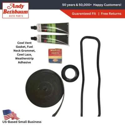 For 1941 Dodge 4-Door Sedan Complete Master Window Weatherstrip Rubber Kit Foto 1 de 4