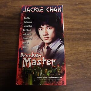 Jackie Chan Legend of Drunken Master VHS Action Kung Fu 1978 Original