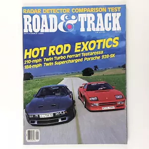 Road & Track Magazine September 1986 - Road Tests, Car Audio, Ferrari, Porsche - Foto 1 di 10