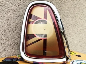 Gold Etch Union Jack Rücklicht Cooper Aufkleber Decals für MINI R56 R57 R58 R59 - Bild 1 von 7