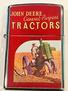 Zippo Lighter John Deere 2004 General Purpose Tractors Leaping Deer - Picture 1 of 12
