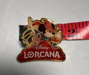 2022 D23 Expo Disney Pin - Lorcana Mickey Mouse Exclusive Promo Pin - Picture 1 of 4