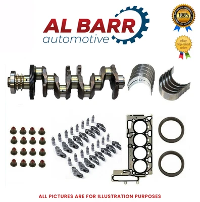 BMW 2.0 N47 ENGINE N47D20 NITRATE CRANKSHAFT WITH GEAR & ENGINE REBUILD KIT - Image 1 of 4