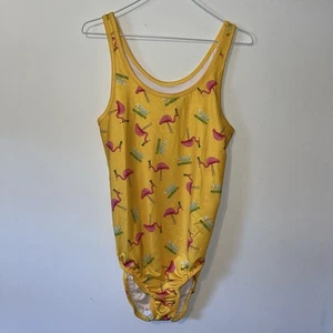 Natural Light Naturdays Pink Flamingo 1 Piece Swimsuit Medium - Picture 1 of 5
