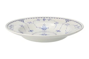 Furnivals - Denmark - Blue - Rimmed Bowl - 141124G - Picture 1 of 2