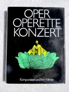 German OPERA OPERETTA GUIDE Schnoor Oper Operette Konzert Komponisten und Werke - Picture 1 of 4