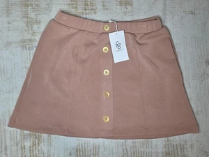 FIAGREEN Skort Womens Large Blush Pink Hayworth Button Pockets Golf Tennis - Picture 1 of 13