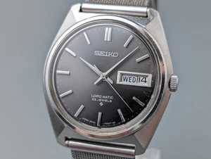 Seiko Lord Matic LM 5606-7000 Silber Automatik Herrenuhr Vintage 36mm von 1968 - Bild 1 von 22