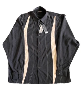 Zegara Long Sleeve Shirt For Men Size:L Color: Black  - Picture 1 of 8