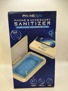 Désinfectant UV pour téléphone PhoneSpa et chargeur sans fil avec aromathérapie - Tzumi 7506 - Photo 1 sur 5