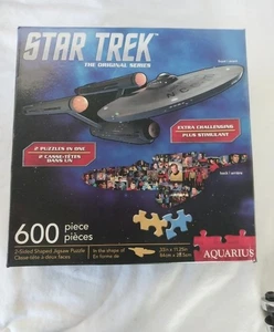 Star Trek TOS Enterprise 2-seitiges Puzzle 600 Teile - Bild 1 von 2