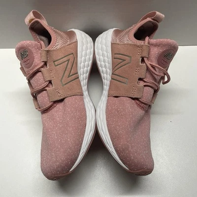 New Balance Womens Size 8 Fresh Foam Cruz Retro Running Shoes Lightweight Pink - Image 1 of 4