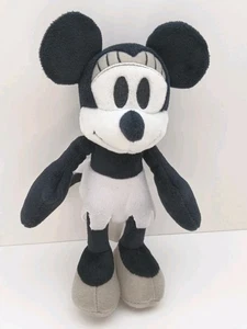 Disney Just Play Steamboat Willy schwarz & weiß Minnie Mouse 8 Zoll Plüschtier  - Bild 1 von 6