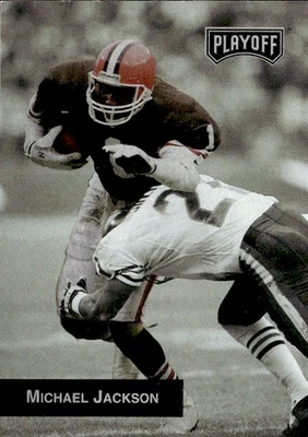 1993 Playoff Michael Jackson 169 Cleveland Browns - Image 1 of 2