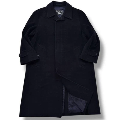 Burberry Cashmere Balmacaan Trench Coat - Image 1 of 4