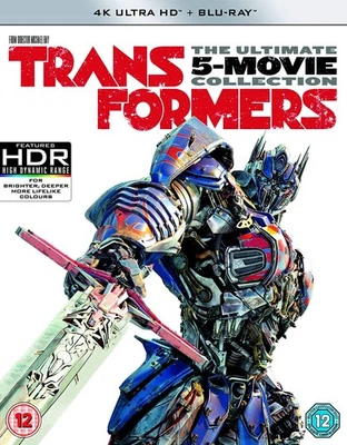Transformers: 5-Movie Collection (4K UHD Blu-ray) Shia LaBeouf Josh Duhamel - Image 1 of 2