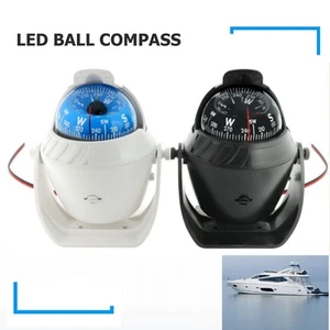 Pivoting Sea Marine Compass with Mount for Boat Caravan Truck Car Navigation - Picture 1 of 12