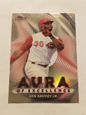 Ken Griffey Jr 2022 Finest Aura Of Excellence #AE-KG - Image 1 of 2