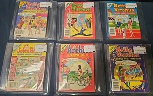 6 Stck. Betty und Veronica + Archie jährlich + Witzbuch Digest Magazin  - Bild 1 von 13