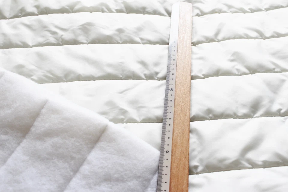 Steppstoff 3,80€/m² Steppfutter creme 3-lagig  MJ2 - Bild 1 von 1