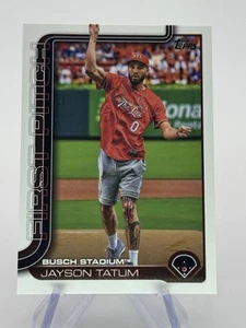 JAYSON TATUM Primer Lanzamiento #FP-5 Cardinals (Celtics) - 2025 Topps Serie 1 - Imagen 1 de 2