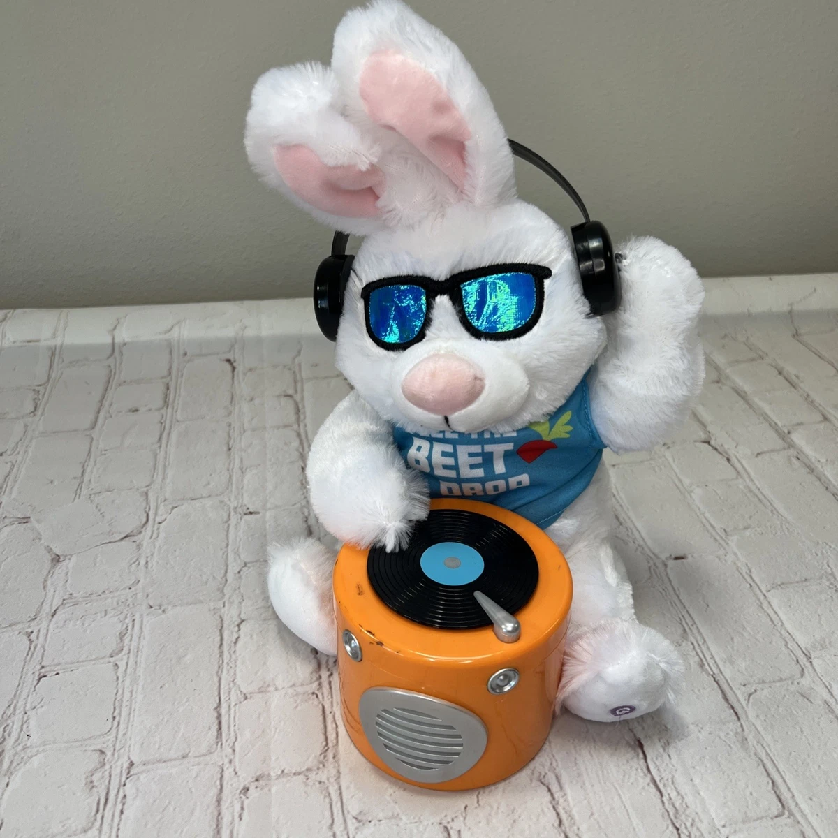 Interactive Stuffed Animal Interactive Musical Bunny Plush Toy ...