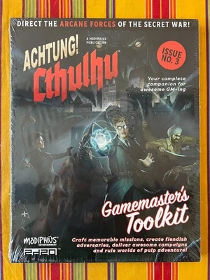 ¡Atención! Cthulhu ~ Kit de herramientas y pantalla Gamemaster ~ Nuevo, sellado ~ Envío gratuito Foto 1 de 2