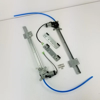 Chevy II 1966-1967 2 puertas vidrio plano ventana eléctrica kit Pontiac Acadian Nova SS GM Foto 1 de 4