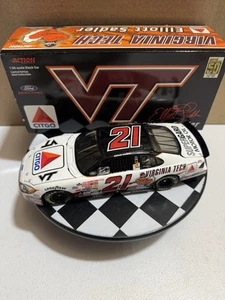 RARE* Elliott Sadler #21 CITGO VIRGINIA TECH 2000 1/24 Nascar Diecast - Picture 1 of 14
