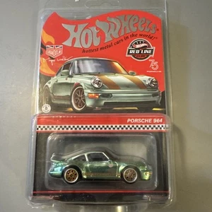 Hot Wheels Red Line Club RLC Porsche 964 Spectraflame Mint Green Urban Outlaw - Picture 1 of 5