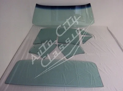 Only Buick Olds Pontiac 1965 2 puertas HT vidrio parabrisas puerta de ventilación Qtr trasero verde Foto 1 de 4