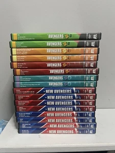 The New Avengers '76 & '77 And ‘68 Sets British Cult Classic A&E Lot - Picture 1 of 1