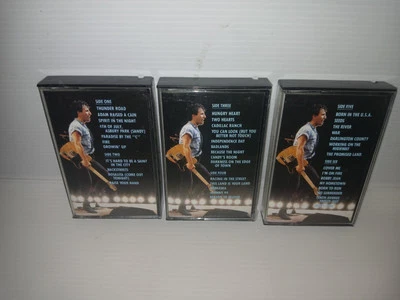 Bruce Springsteen Live 3 Rock Album Cassette Tape Rock Music Free Shipping  - Image 1 of 4