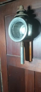 Antique Vintage Wagon Car Carriage Lamp Stage Coach Light Lantern Candle Or Oil - Picture 1 of 8