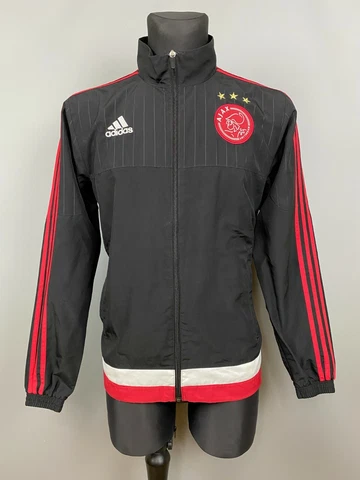 AJAX 2015 2016 JACKET TRAINING TRACK FOOTBALL SOCCER ADIDAS S18390 MENS SIZE M Cover