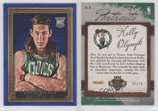2013-14 Panini Court Kings Portraits Blue Framed /75 Kelly Olynyk #5 Rookie RC