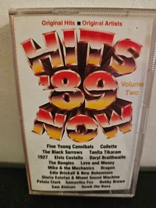 HITS '89 NOW VOLUME TWO Various Artists 1989 CASSETTE TAPE POP ROCK 18 HITS - Picture 1 of 5
