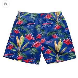 NWT FOCO Buffalo Bills Floral Swim Trunks Size XL - Picture 1 of 12