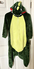 Kigurumi Godzilla Dinosaur Cosplay Animal Pajamas Kids Halloween Fleece Jumpsuit