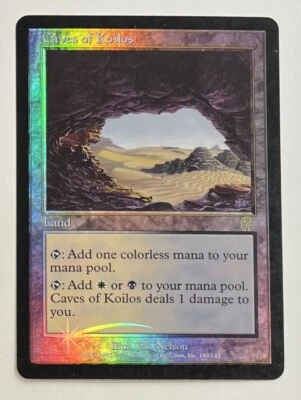 MTG CAVES OF KOILOS (FOIL) Apocalypse (OldManMTG 003-175) - Image 1 of 4