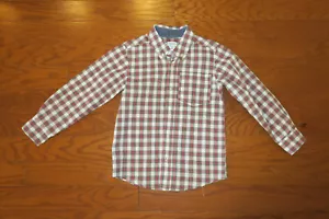 ❤️ 5y BOY ❤️ CARTER'S ❤️ 100% COTTON SHIRT TOP LONG SLEEVE CLOTHING PLAID NEW - Picture 1 of 4