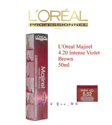 Loreal Professional Majirel 5.52 Caoba Clara Marrón Iridiscente - Versión Antigua Foto 1 de 4