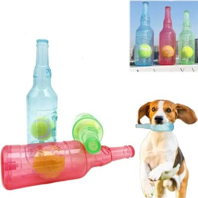 Water Bottle Cruncher Dog Water Bottle Toy Creative Bottle Chew Toys  for Dogs - Image 1 of 4