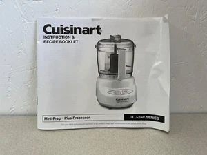 Cuisinart DLC-2AC Mini-Prep Plus Processor- Replacement Part - Owners Manual - Picture 1 of 2