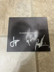 🔥🔥 Cigarettes After Sex - X’s Signed CD AUTO BRAND NEW IN HAND NOW - Picture 1 of 3