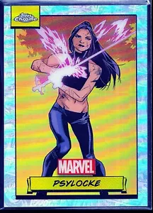 2024 Topps Chrome Marvel Refractors #52 Psylocke - Picture 1 of 3