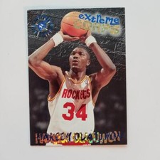 1995-96 Stadium Club Extreme Corps Hakeem Olajuwon #110 Blue