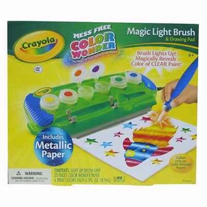 Crayola Color Maravilla Magic Light Pincel Desorden Libre Pintura y Dibujo Almohadilla - Imagen 1 de 1