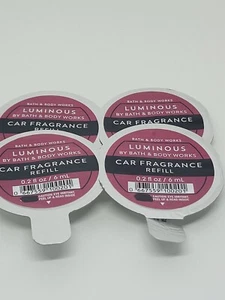 Bath Body Works Luminous Scentportable Car Fragrance Refill x4 - Picture 1 of 1